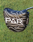 Black Map Pattern PAR Patch Golf Headcover Set