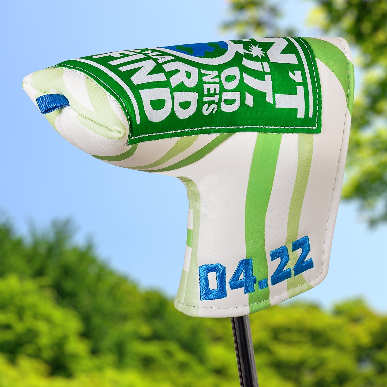 White Earth Blade Putter Head Cover