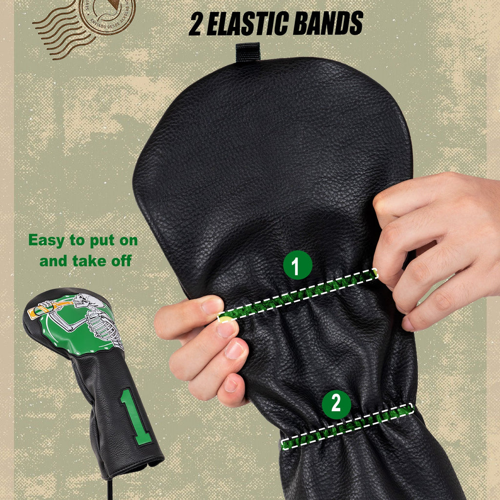 Skull Beer Driver Head Cover