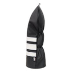 Black and White Stripes Golf Headcover Set