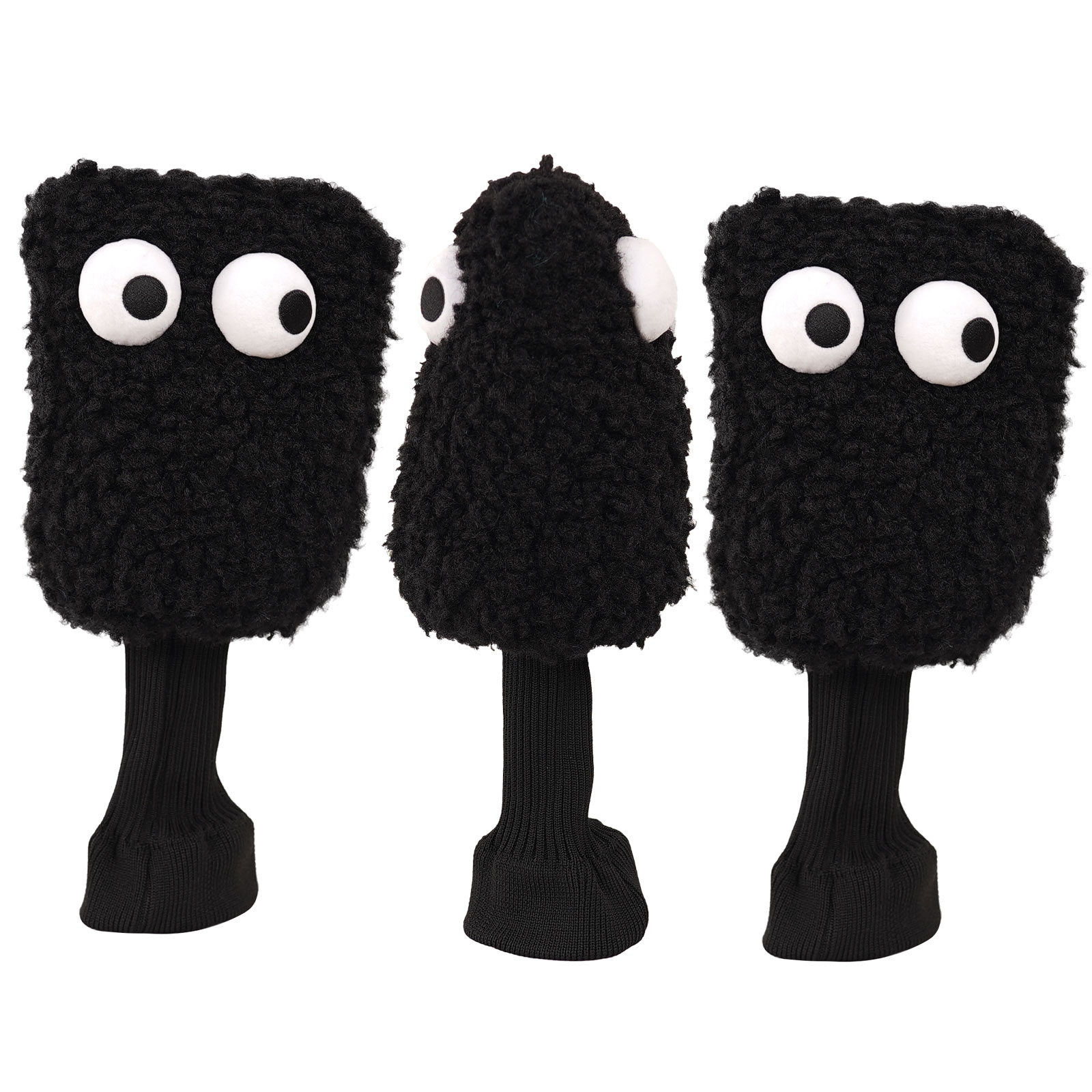 Black Eyes Monster Driver Animal Head Cover