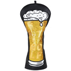 Black Beer Driver Head Cover
