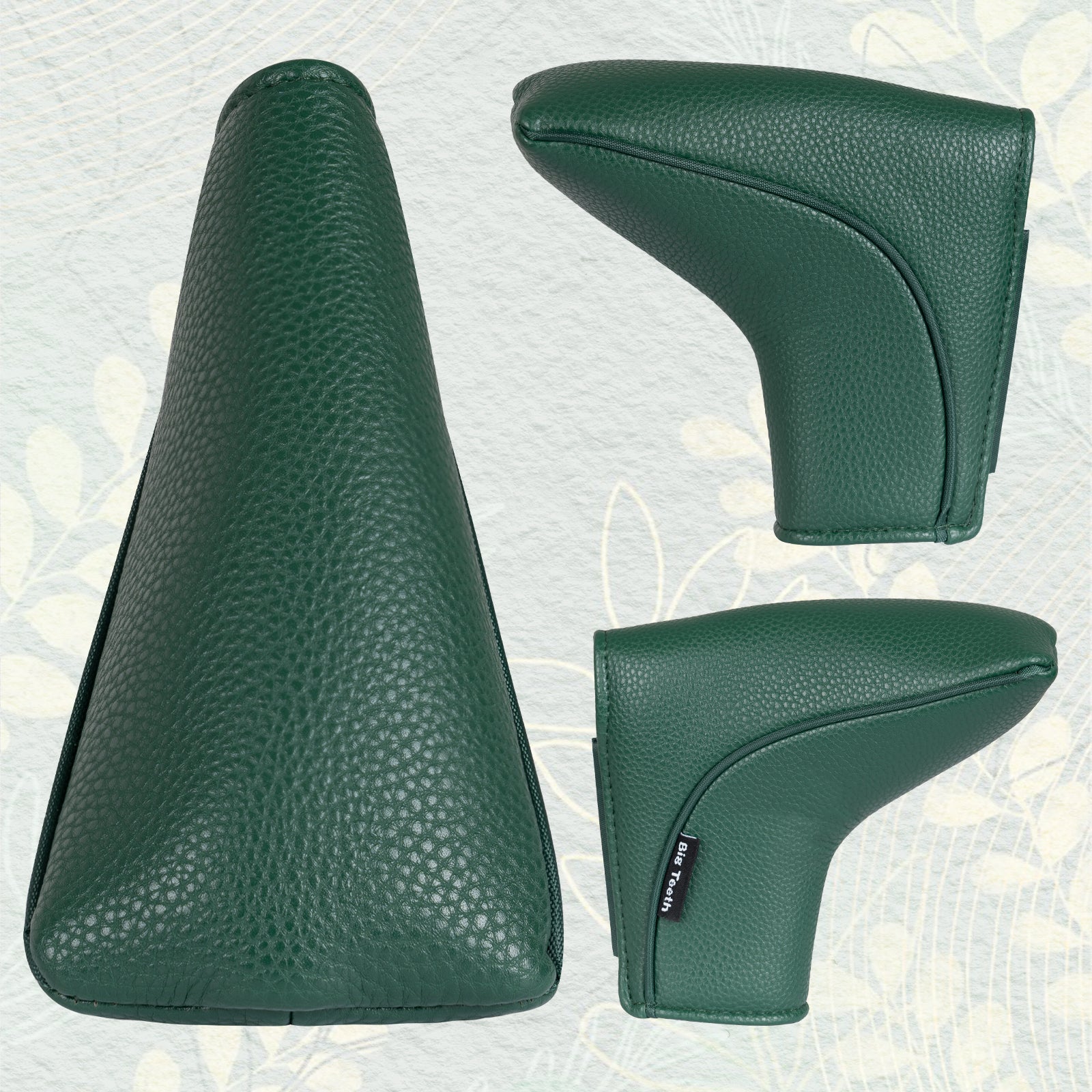 Green Bottom Green Edge Large Litchi Magnet Balde Putter Cover