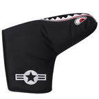 Black Oxford Shark Magnet Blade Putter Cover