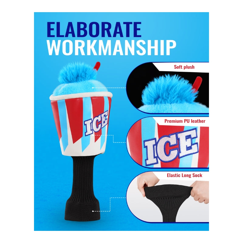 Cool & Stylish ICE Slushie Cup Driver Cover