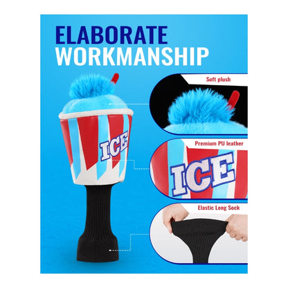 Cool & Stylish ICE Slushie Cup Driver Cover