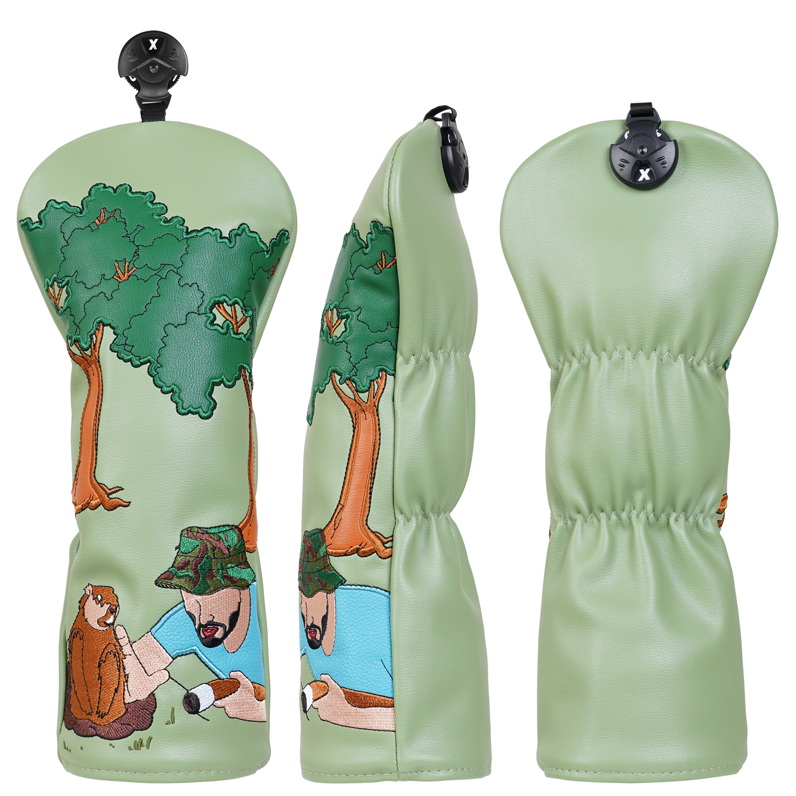 Green Diglett Driver Head Cover Set