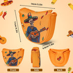 Orange Guitar Mallet Putter Head Cover