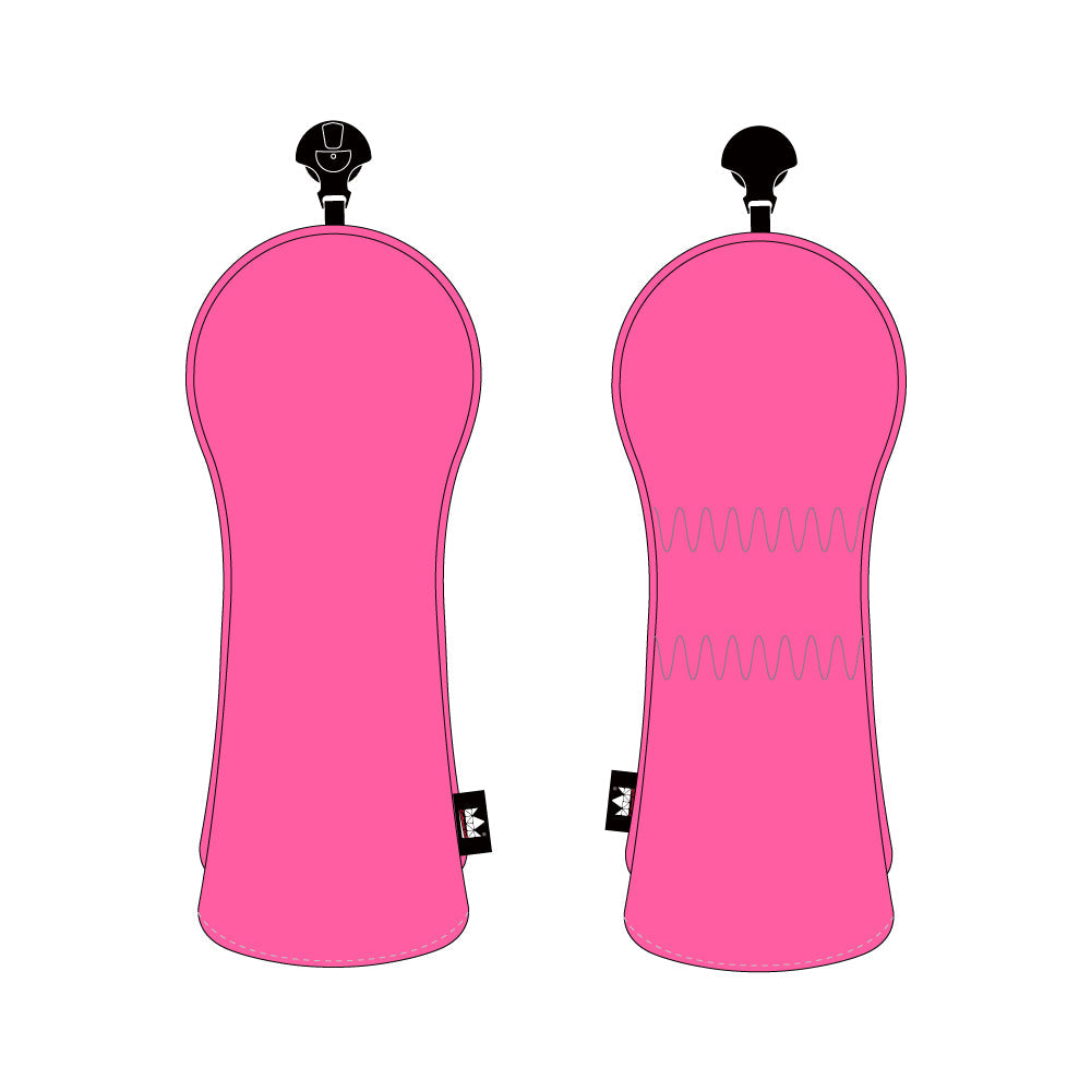 Personalized Solid Color Wood Head Covers With Your Logo