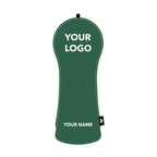 Personalized Solid Color Wood Head Covers With Your Logo