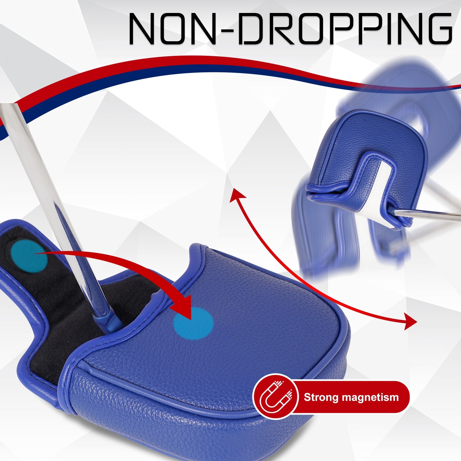 West Cowboy Square Putter Head Cover