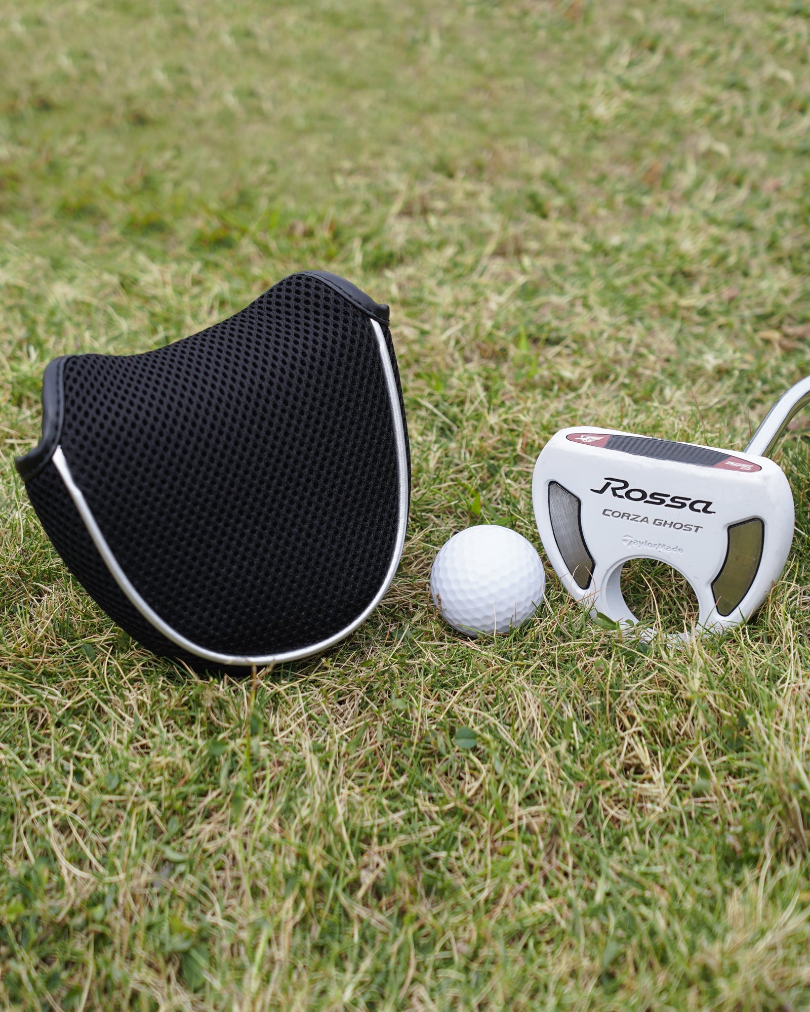 Black Wire Mallet Putter Headcovers