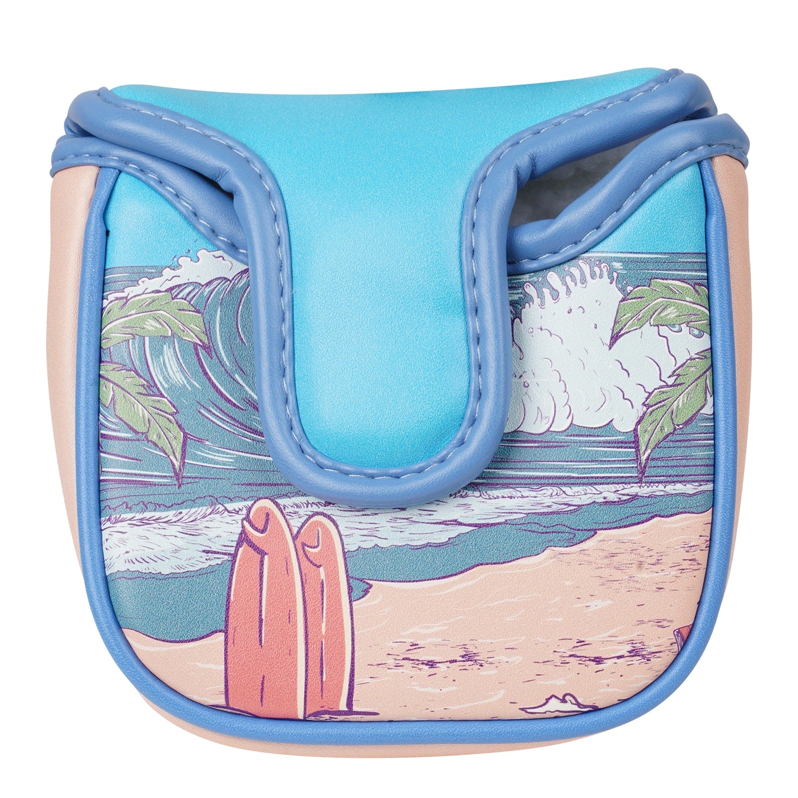 Wave Magnet Square Putter Head Cover