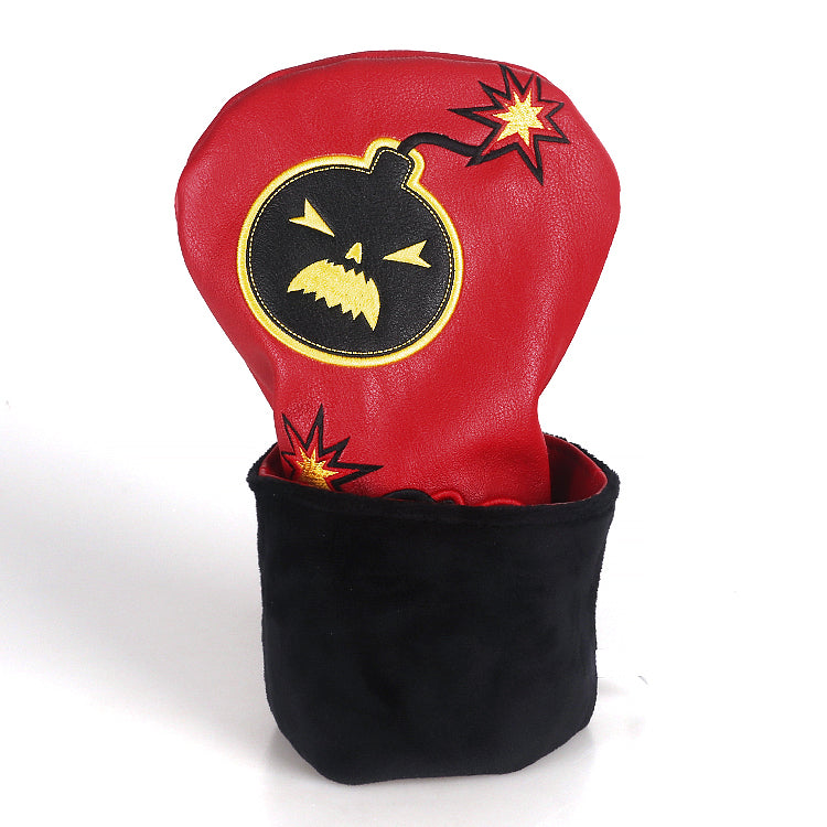Red Bomb Driver Head Cover