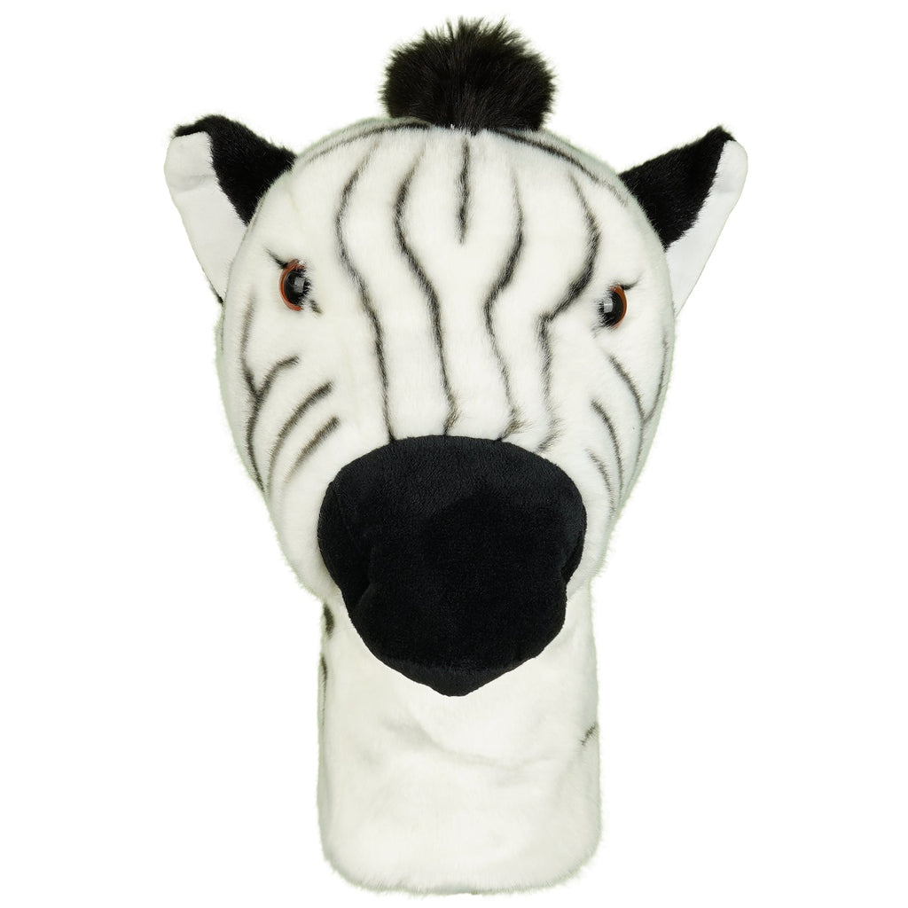 Zebra Plush Driver Head Cover