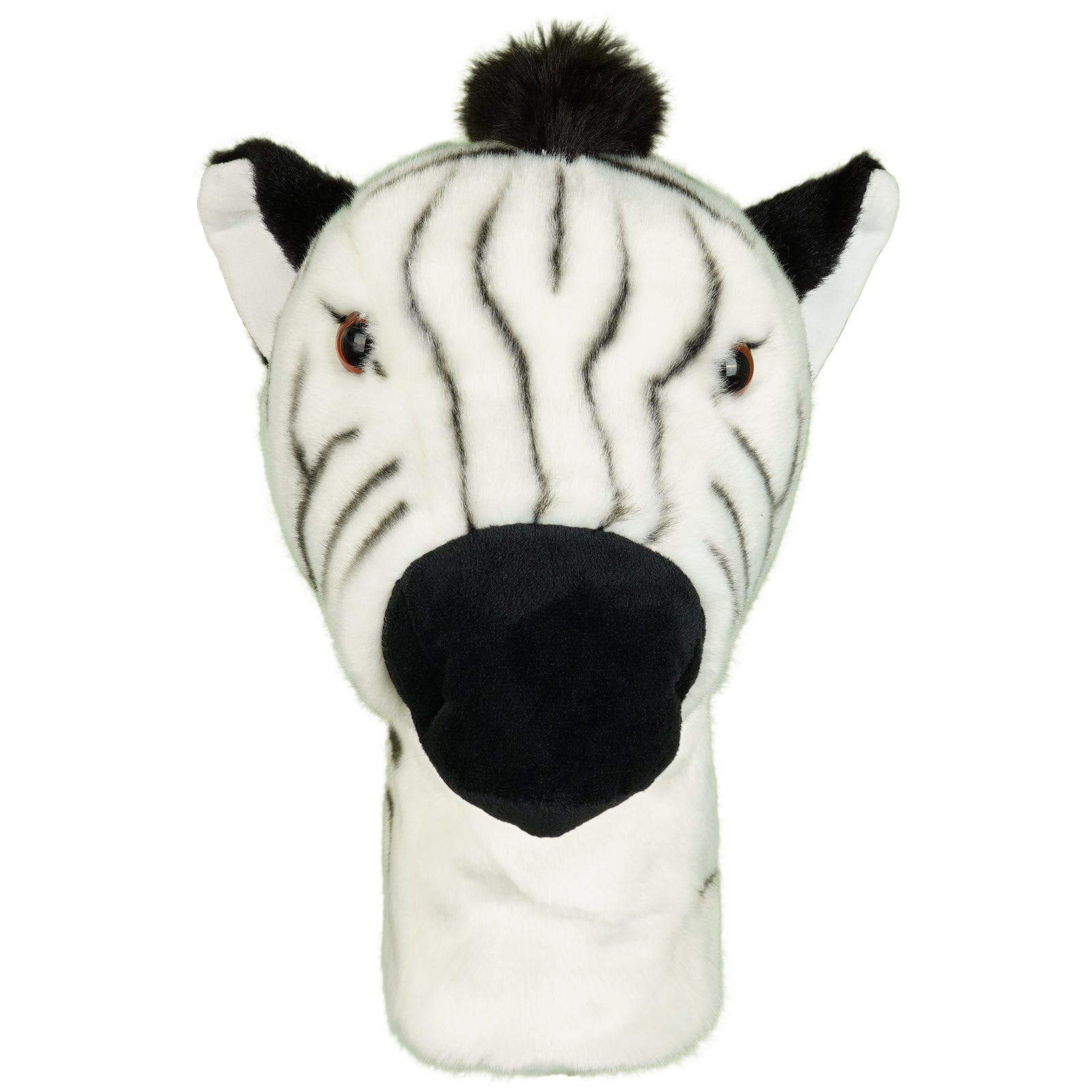 Zebra Plush Driver Head Cover
