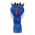 Majestic Bearded King with Crown Driver Head Cover