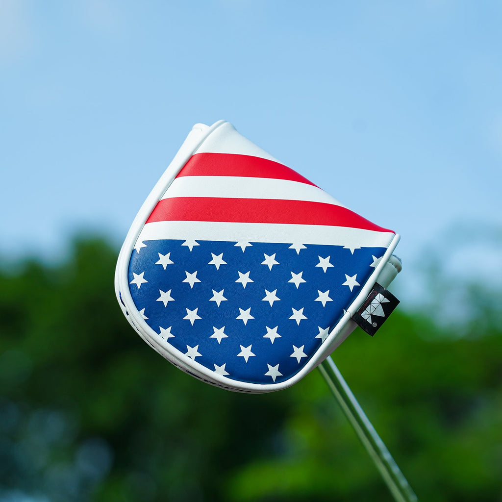 USA Flag DF3 Mallet Putter Golf Head Cover