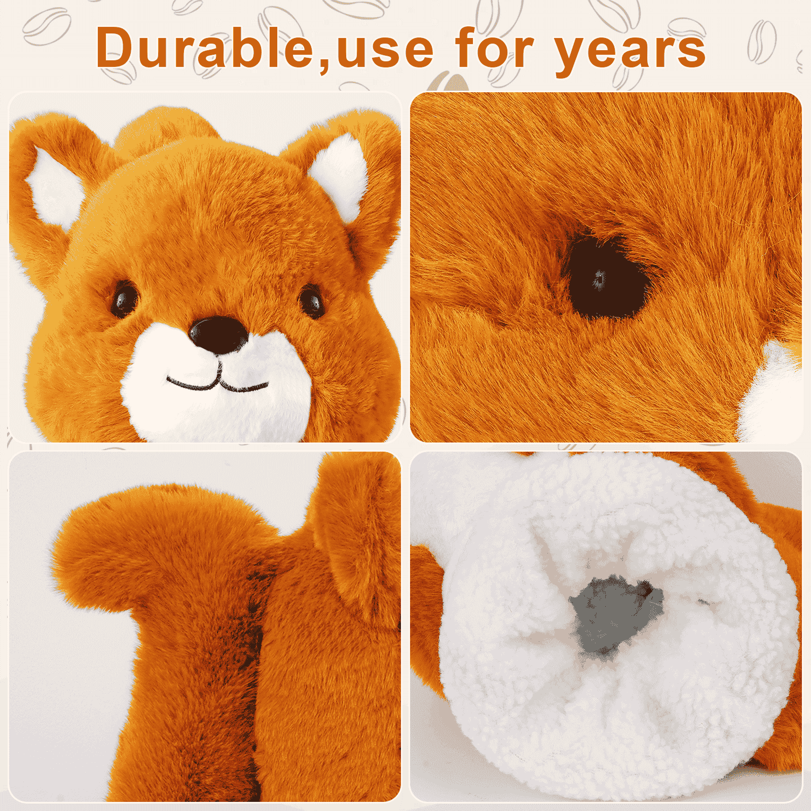 Squirrel Plush Golf Driver Head Cover