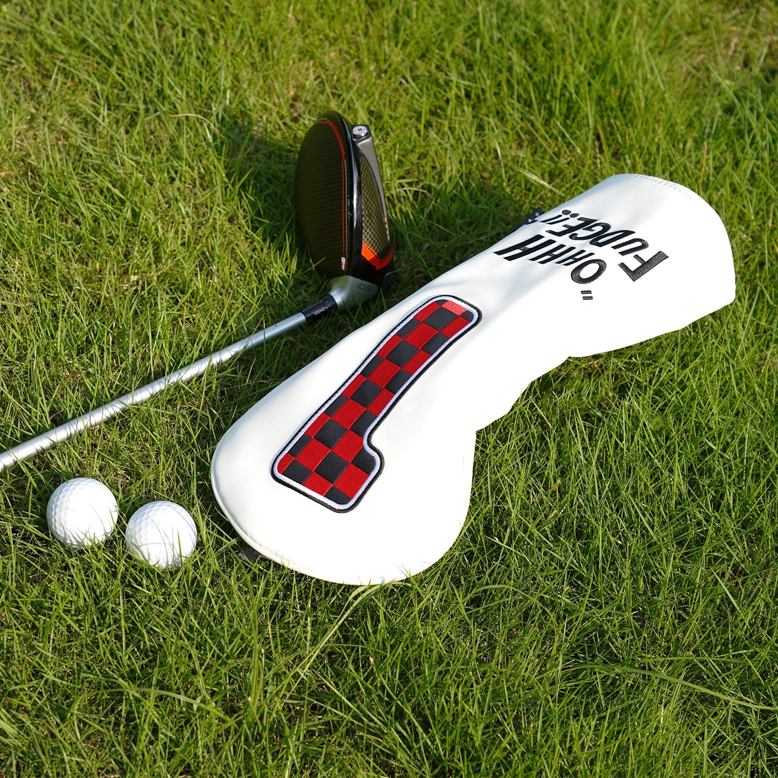 Lumberjack Plaid Driver Golf Headcover