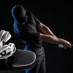 Black Litchi Mallet Putter Head Cover