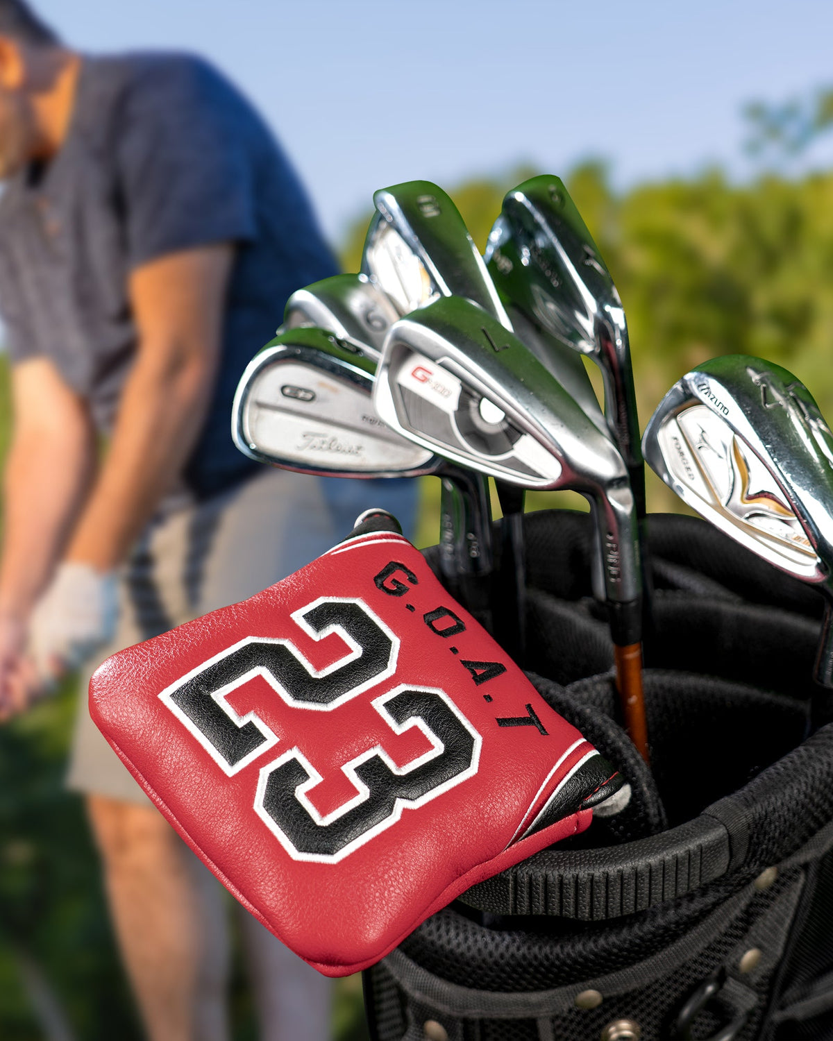 Greatest Of All Time Driver Putter Golf Head Cover Set
