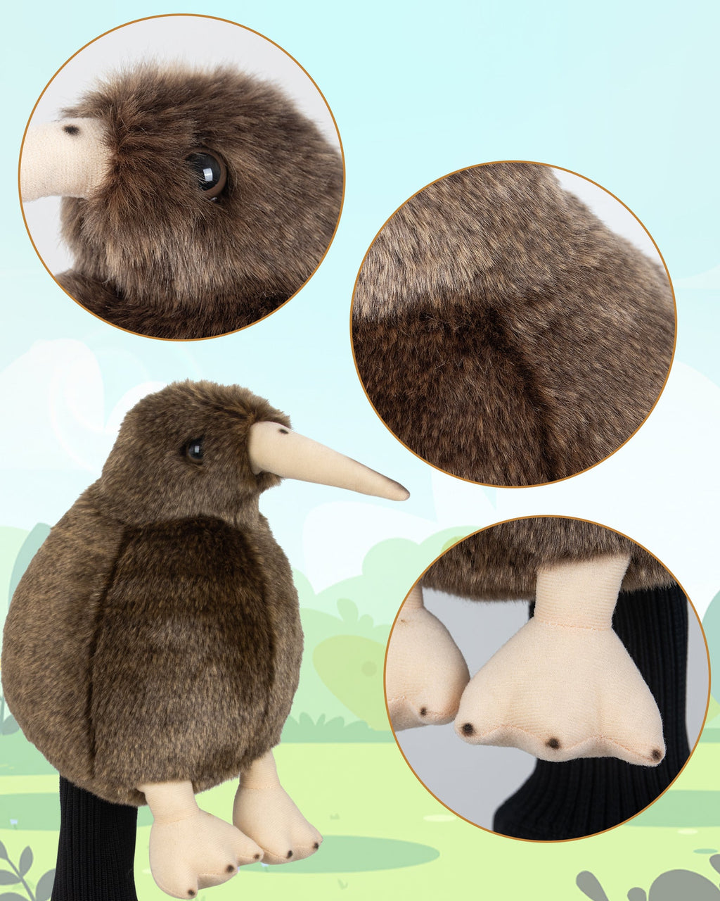 kiwi Bird Driver UT Head Cover