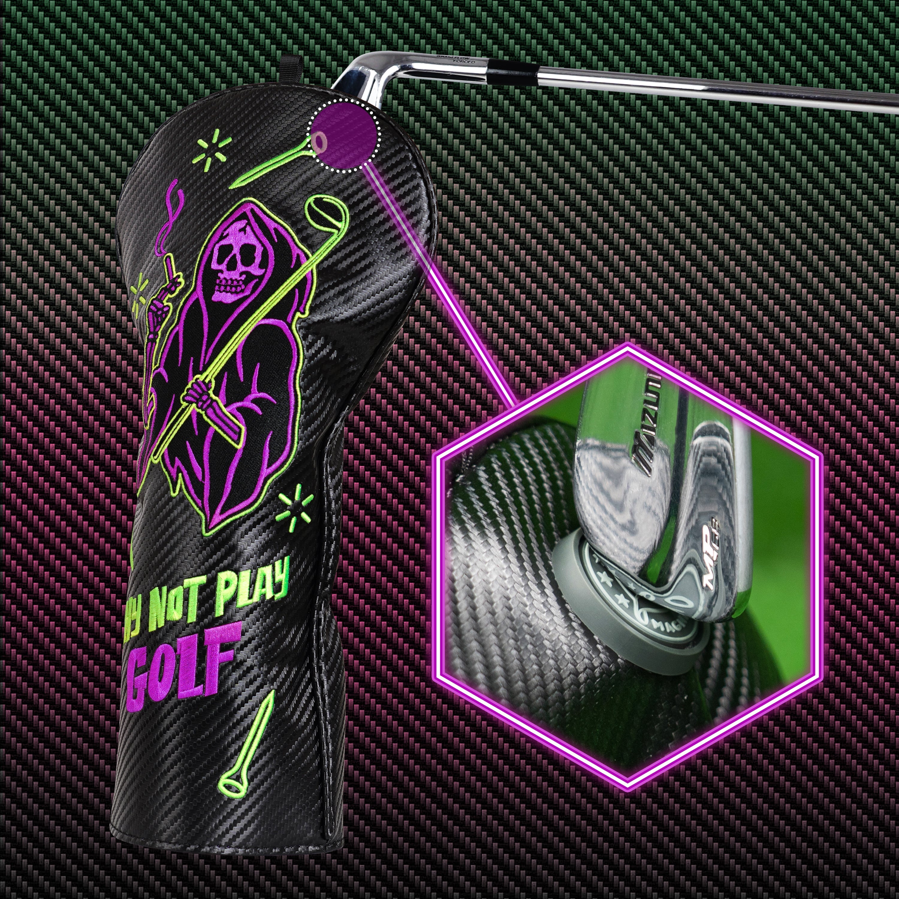 Grim Reaper Driver Head Cover