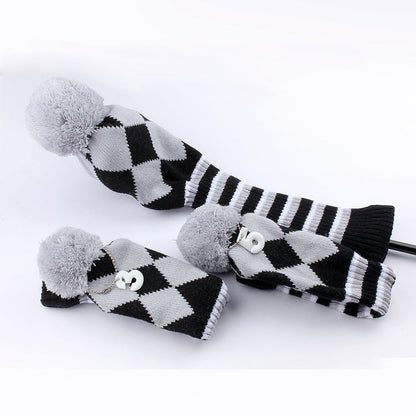 Grey Kintted Cover £¨1.3.5£© Head Cover
