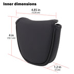 Black Black Mallet Head Cover