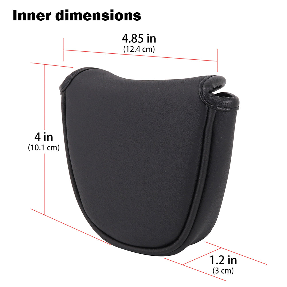 Black Black Mallet Head Cover