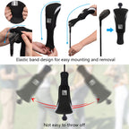 Black Mesh Socks Driver UT Head Cover