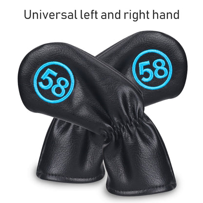 Wedge Cover Blue Stitch  1pcs 58¡ã (60¡ã 58¡ã 56¡ã 54¡ã 52¡ã 50¡㣩Iron Head Cover Set