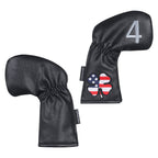 USA flag left headcover iron cover pcs (4-9 A S P L X£© Head Cover