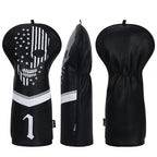 Black Skull Head Cover Set