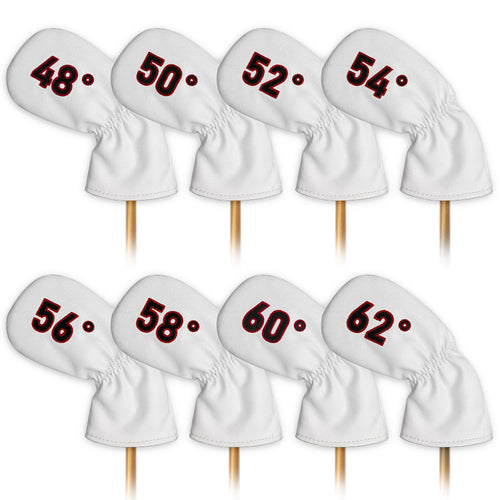 Wedge Cover 8pc(48¡ã50¡ã52¡ã54¡ã56¡ã58¡ã60¡ã62¡ã) Red Head Cover