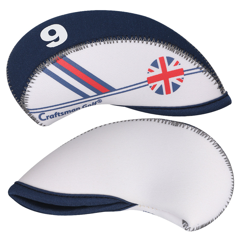 neoprene England Flag 10pcs(4-9£¬AW,SW,PW,LW) Head Cover