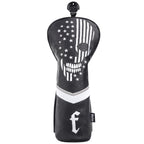 Black Skull Head Cover Set