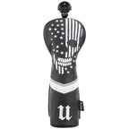Black Skull Head Cover Set