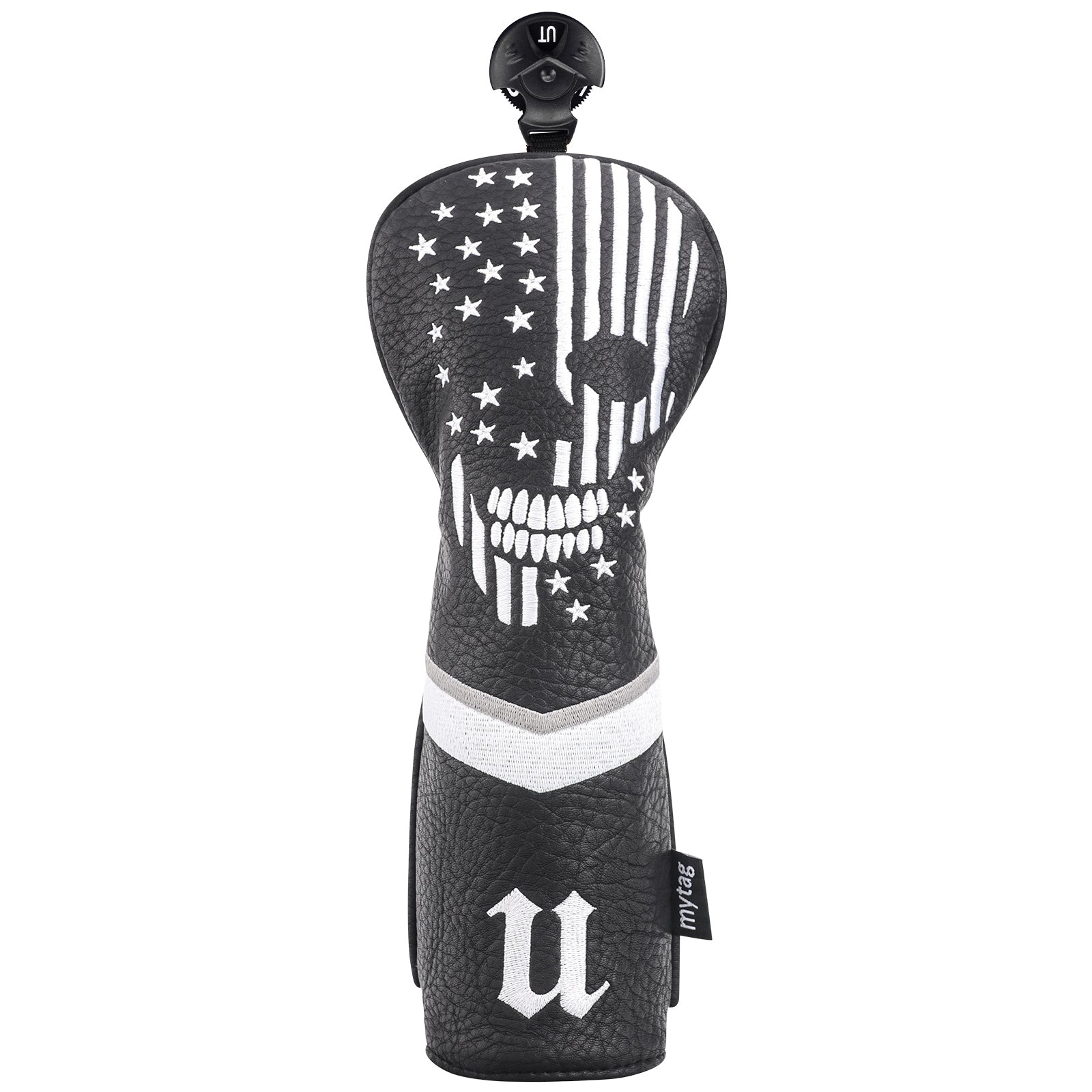Black Skull Head Cover Set