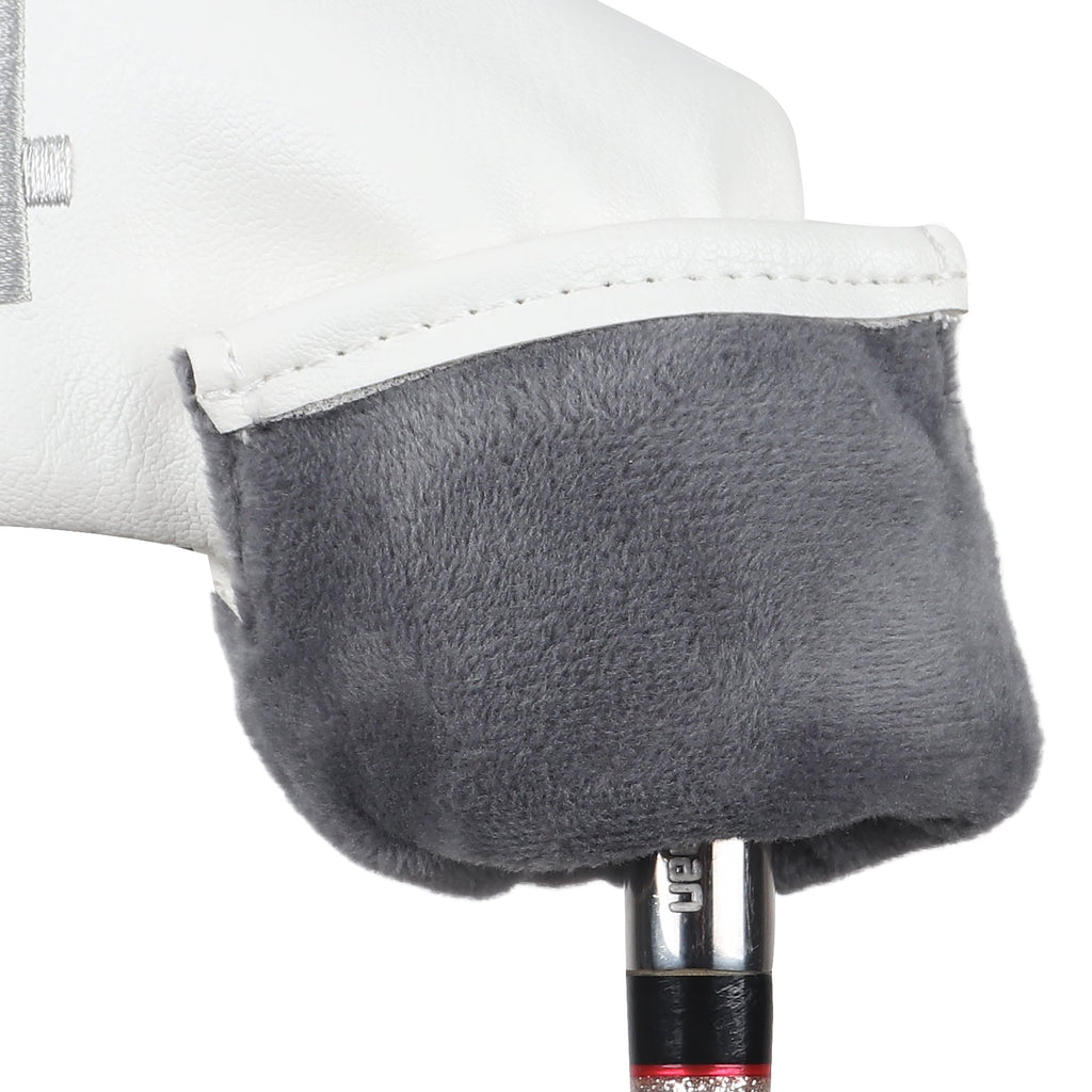 white USA flag lucky four clover iron cover 11pcs (4-9,Pw,Aw,Sw,Lw,X) Head Cover