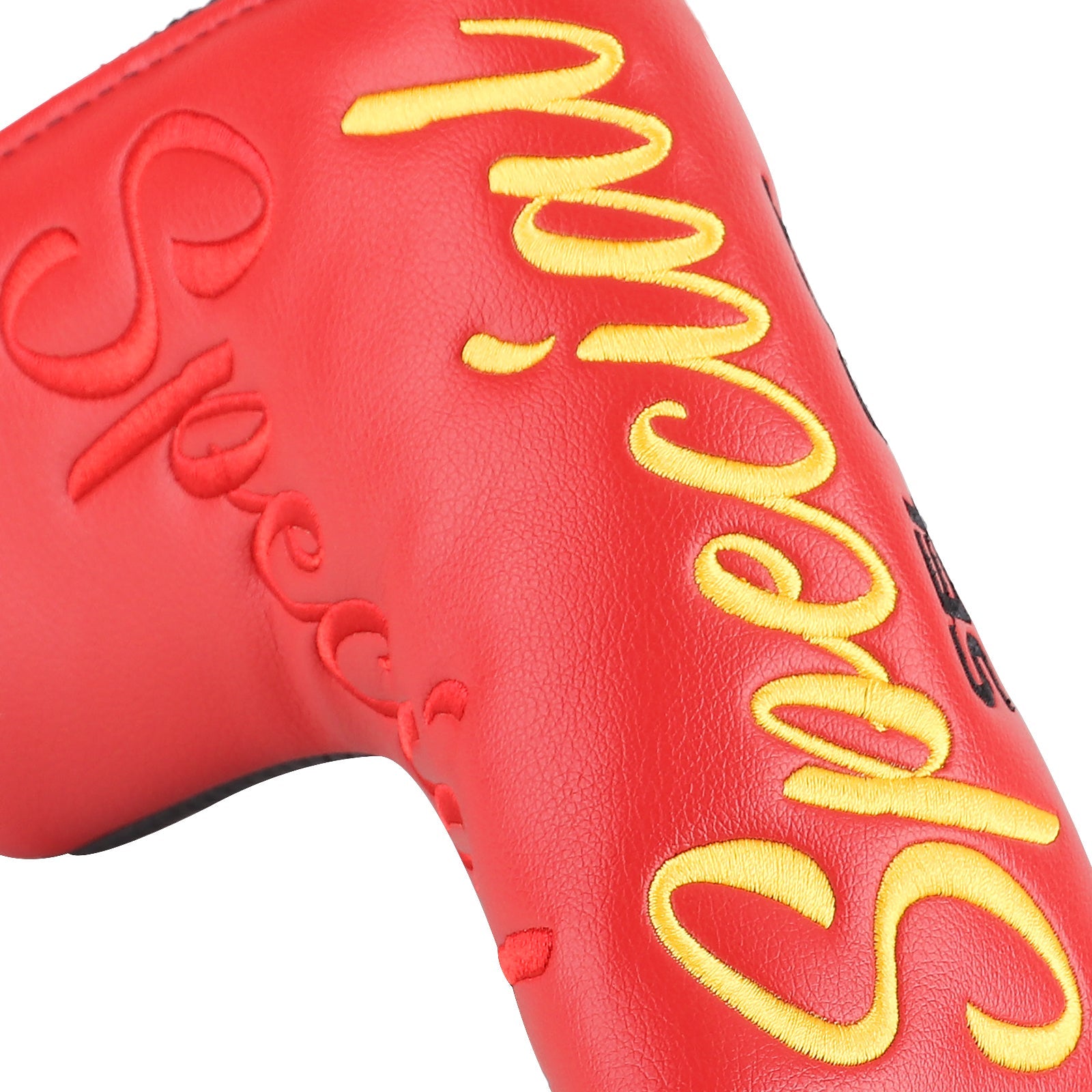 Red& Black PU Select Blade Head Cover