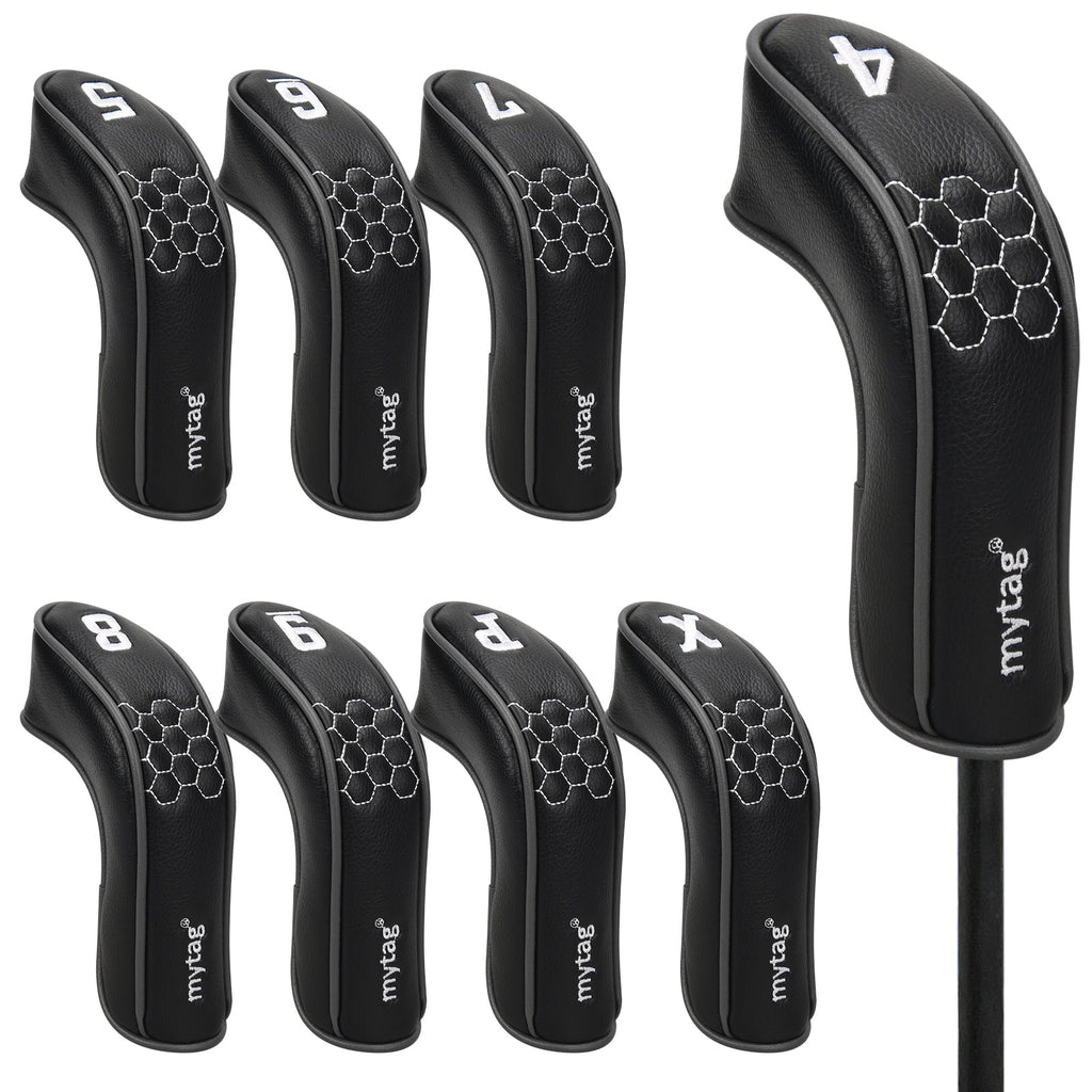 Black Iron Cover 8pcs(4-9,P,X) Head Cover