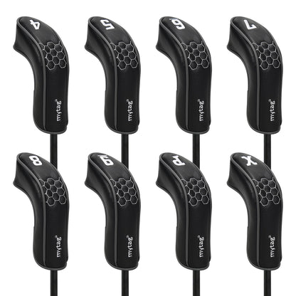 Black Iron Cover 8pcs(4-9,P,X) Head Cover