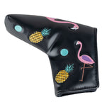 Flamingos Blade Black Head Cover