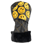 Emoji Black Golf Head Cover Set