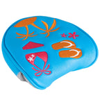 Hawaii Mallet Heel shafted Green Head Cover