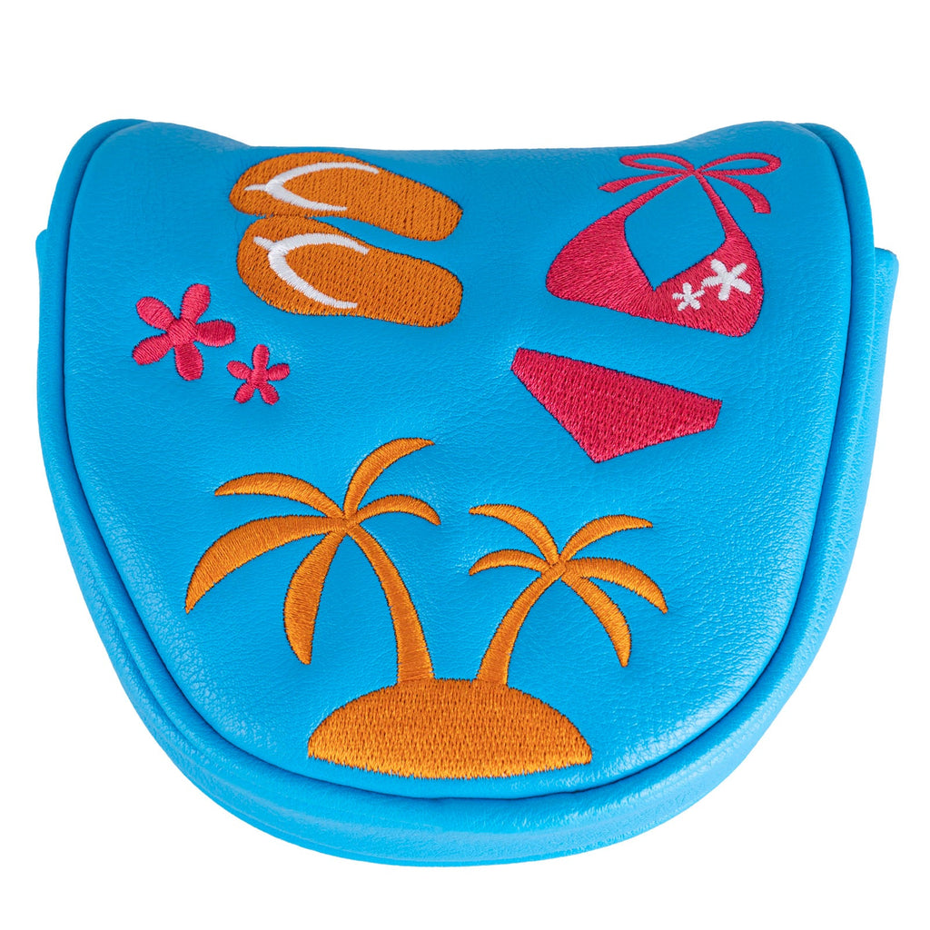 Hawaii Mallet Heel shafted Green Head Cover