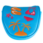 Hawaii Mallet Heel shafted Green Head Cover