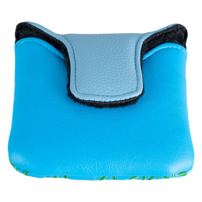 Whales Large Mallet Heel shafted Green  Head Cover